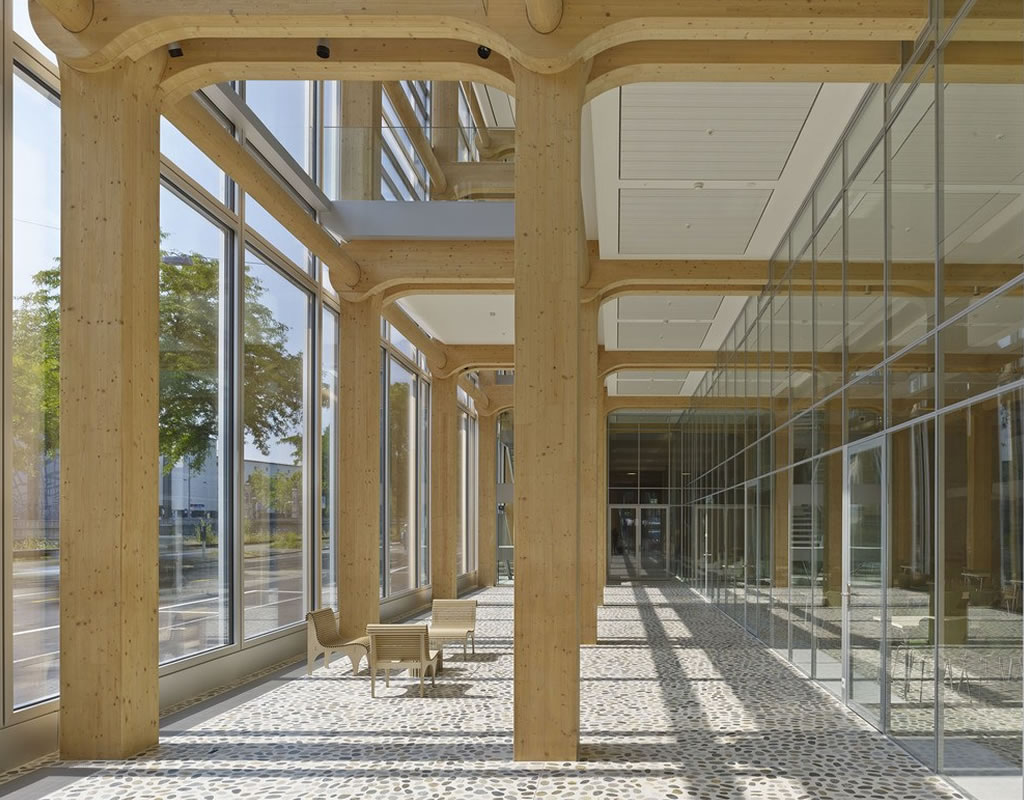 Edifício Comercial Tamedia, Shigeru Ban Architects